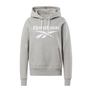 New Reebok Identity Logo Gray Hoodie Pullover Size XL Women’s